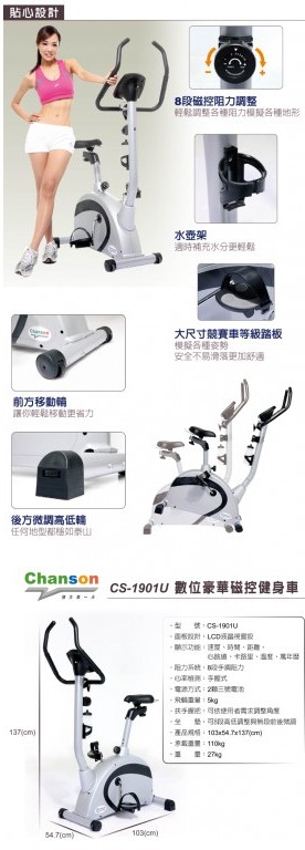 CS-1901U 數位豪華磁控健身車-2 (276×768)